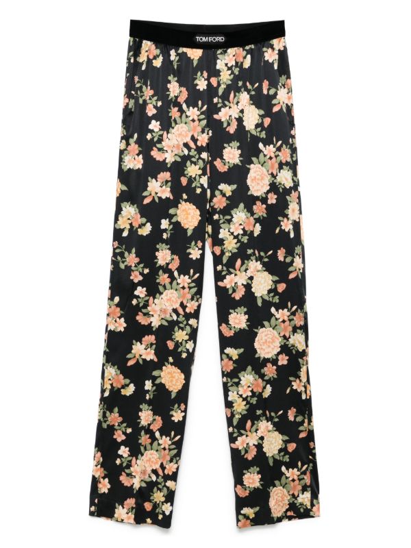 browns TOM FORD floral-print pyjama trousers | Browns Pyjama Bottoms