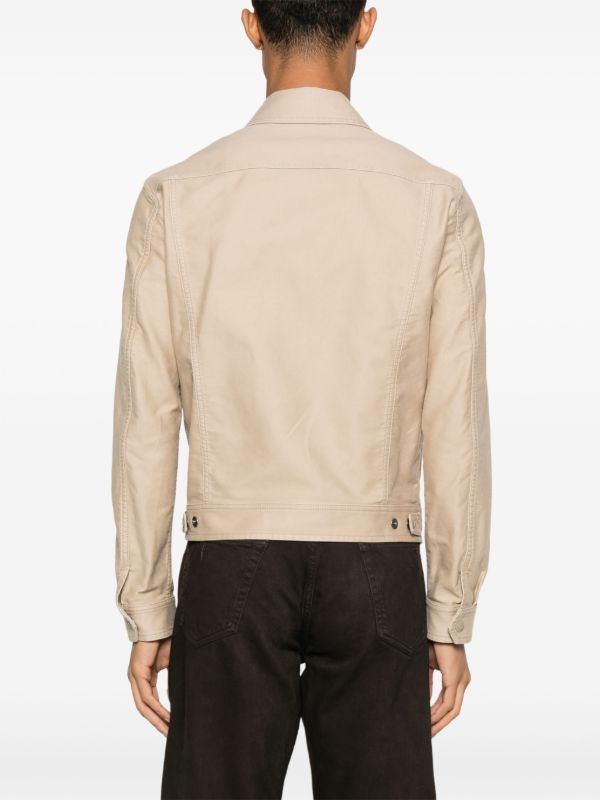 Browns TOM FORD Gabardine-weave Jacket | Browns Shirt Jackets