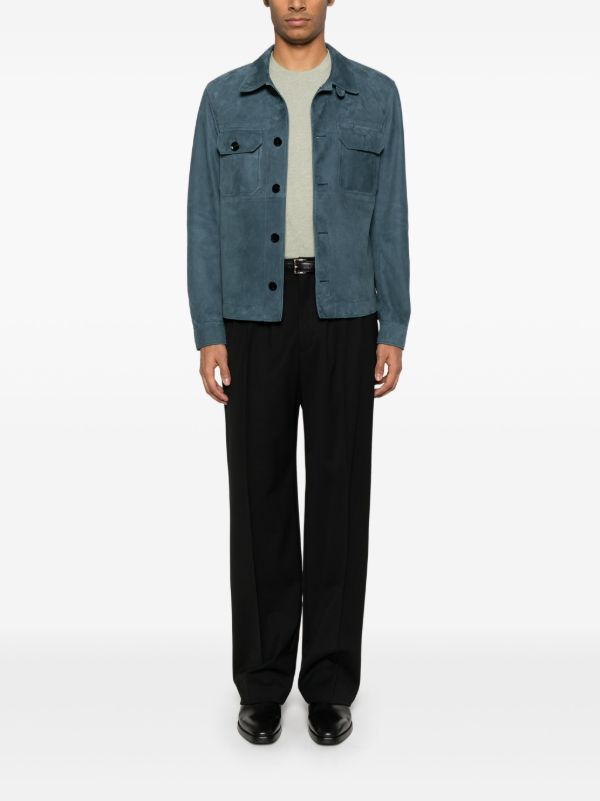Browns TOM FORD Green Mélange-Effect T-Shirt | Browns T-Shirts
