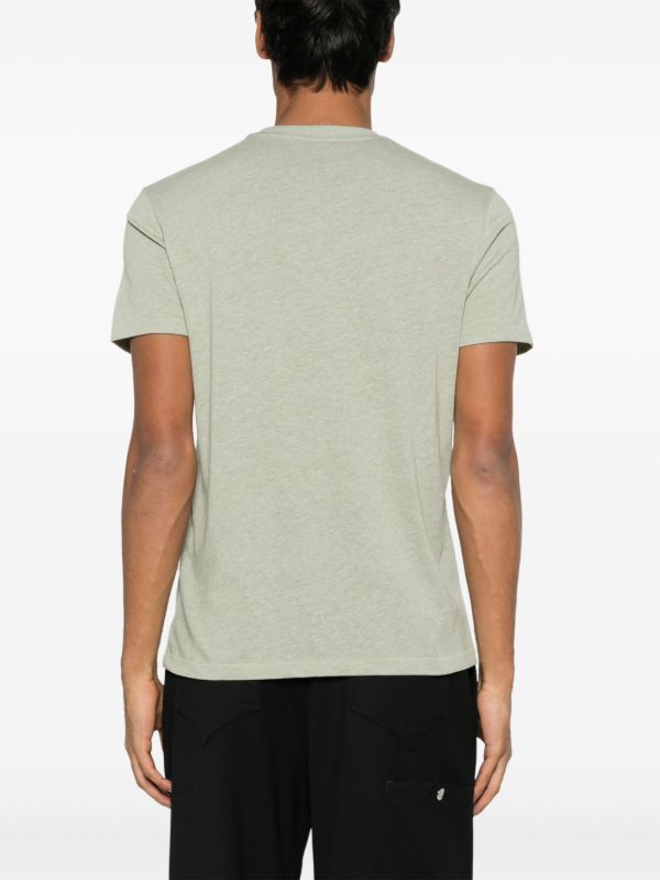 Browns TOM FORD Green Mélange-Effect T-Shirt | Browns T-Shirts