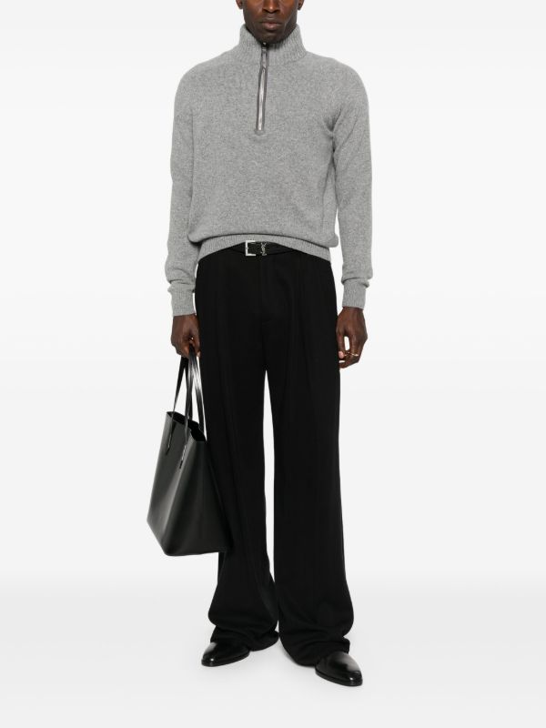 Browns TOM FORD Half-zip Sweater | Browns Knitted Sweaters
