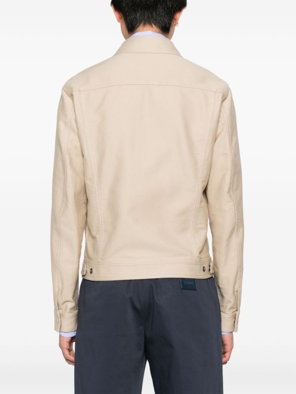Browns TOM FORD Leather Zip-up Jacket | Browns Leather Jackets