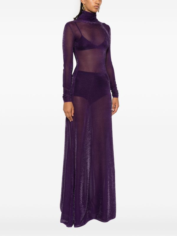 Browns TOM FORD Metallic Knit Dress | Browns Sweater Dresses