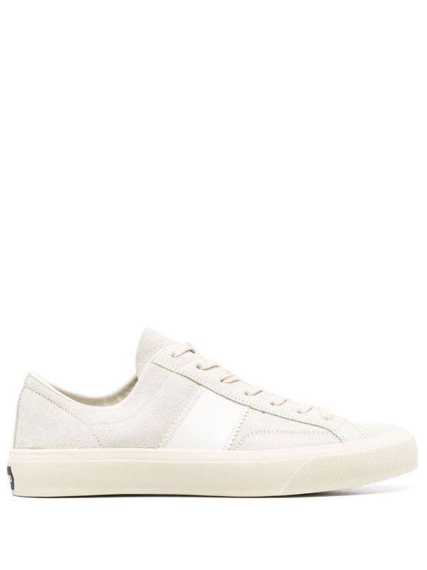 browns TOM FORD Neutral Logo Patch Low-Top Sneakers | Browns Low-Tops