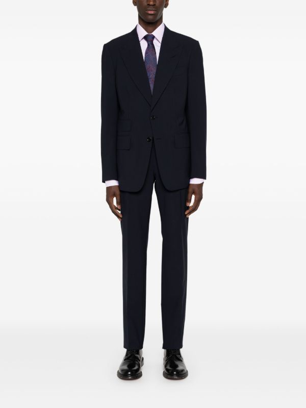 Browns TOM FORD Pink Long-Sleeve Cotton Shirt | Browns Shirts