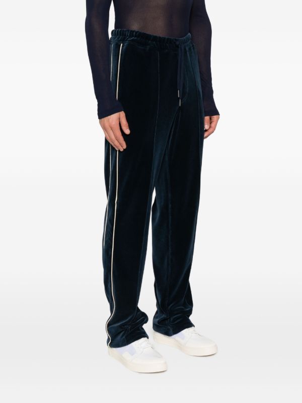 Browns TOM FORD Piped-trim Velour Track Pants | Browns Sweatpants