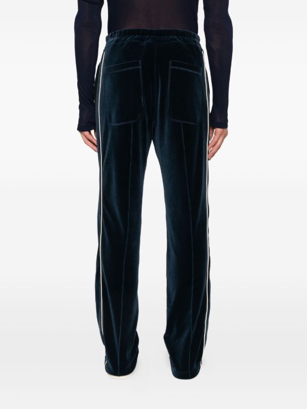 Browns TOM FORD Piped-trim Velour Track Pants | Browns Sweatpants