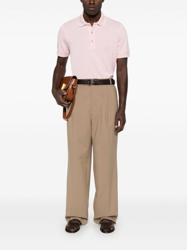 Browns TOM FORD Piqué Polo Shirt | Browns Polo Shirts