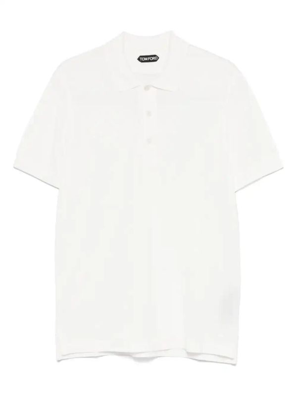 browns TOM FORD piqué-weave polo shirt | Browns Polo Shirts