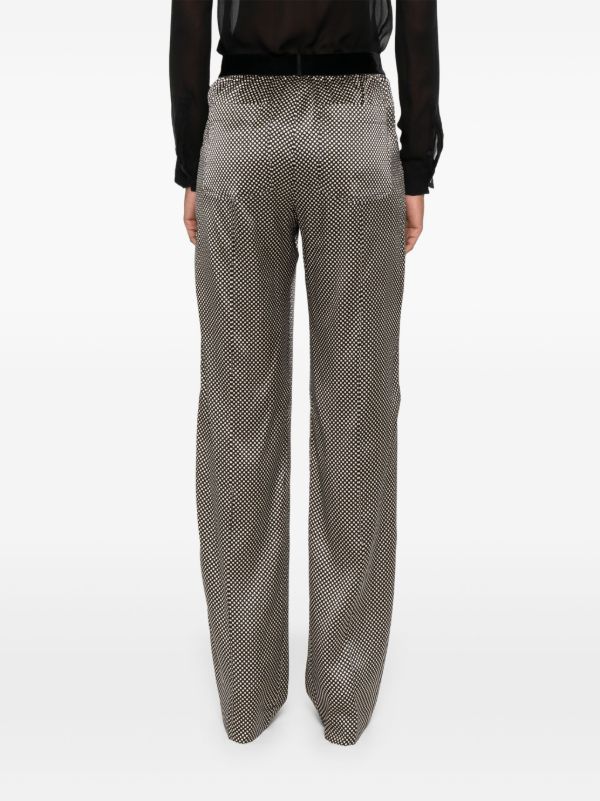 Browns TOM FORD Polka Dot-print Trousers | Browns Straight-Leg Pants