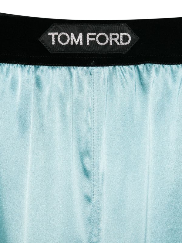 Browns TOM FORD Satin Pyjamas Shorts | Browns Pyjama Bottoms