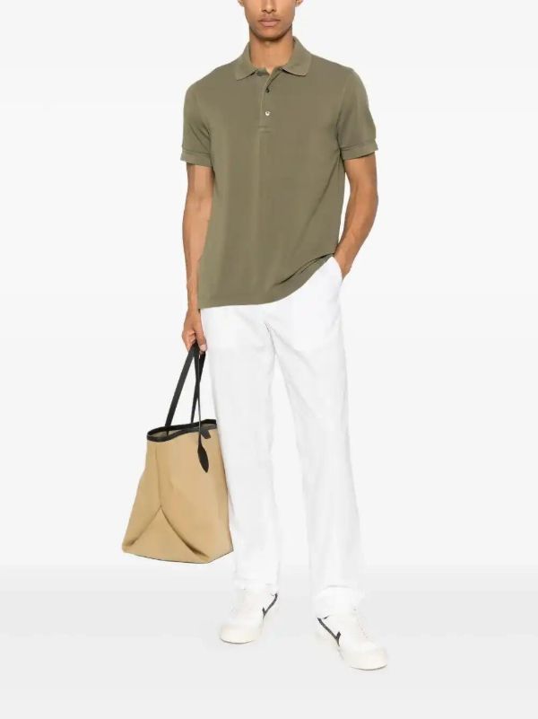 Browns TOM FORD Short-sleeved Polo Shirt | Browns Polo Shirts