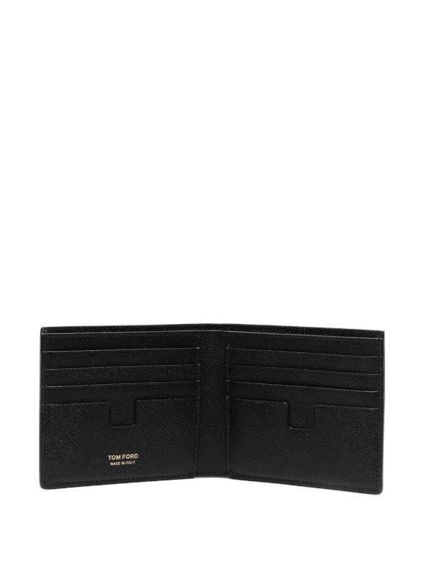 Browns TOM FORD Small Grained-leather Bi-fold Wallet | Browns Wallets & Billfolds