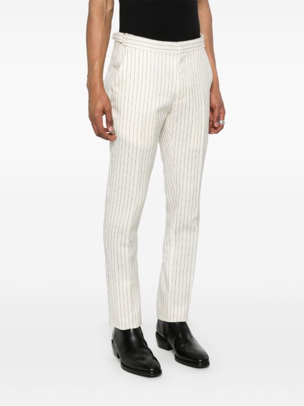 Browns TOM FORD Striped Trousers | Browns Tapered Pants