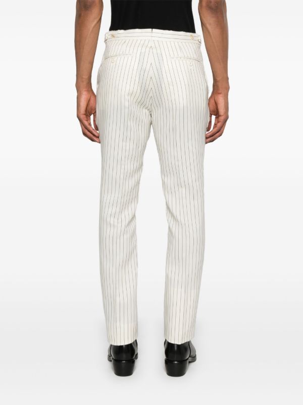 Browns TOM FORD Striped Trousers | Browns Tapered Pants