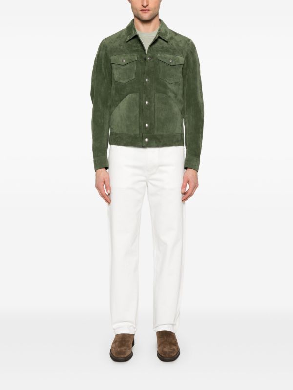 Browns TOM FORD Suede Shirt Jacket | Browns Shirt Jackets