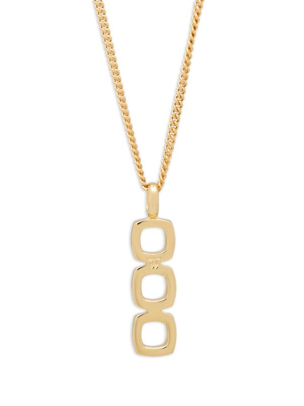 Browns Tom Wood 9K Gold Plated Sterling Silver Pendant Necklace | Browns Necklaces