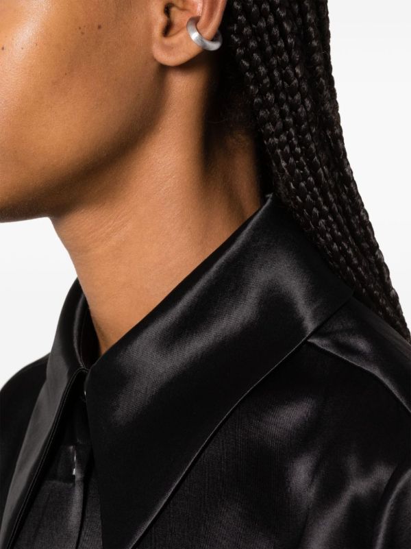 Browns Tom Wood Chunky Satin M Ear Cuff | Browns Earrings