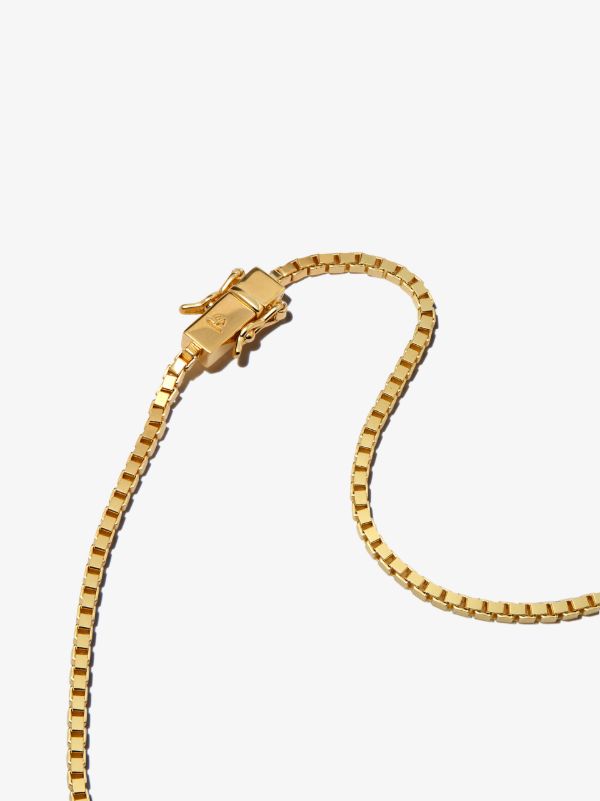 Browns Tom Wood Gold-plated Square Chain Necklace | Browns Necklaces