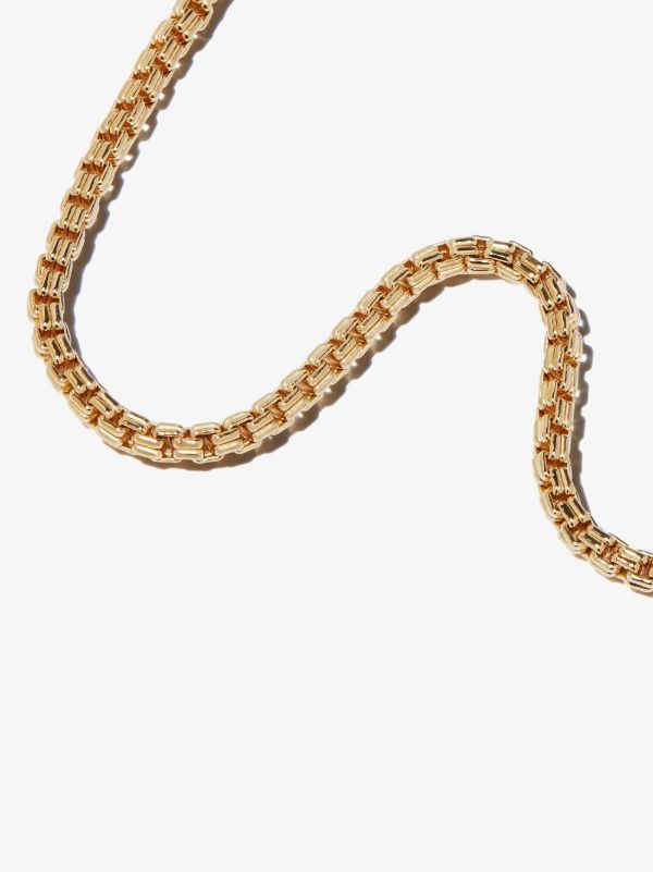 Browns Tom Wood Gold-plated Venetian Double M Chain Bracelet | Browns Bracelets