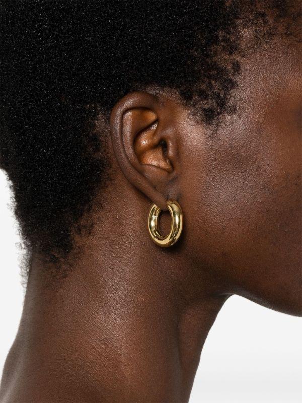 Browns Tom Wood Medium Chunky Hoop Earrings | Browns Earrings