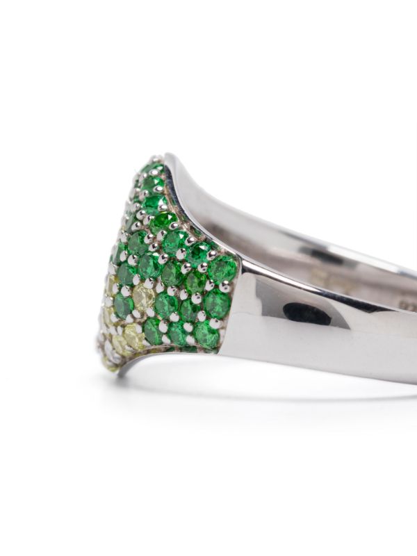 Browns Tom Wood Mini Oval Cocktail Ring | Browns Rings