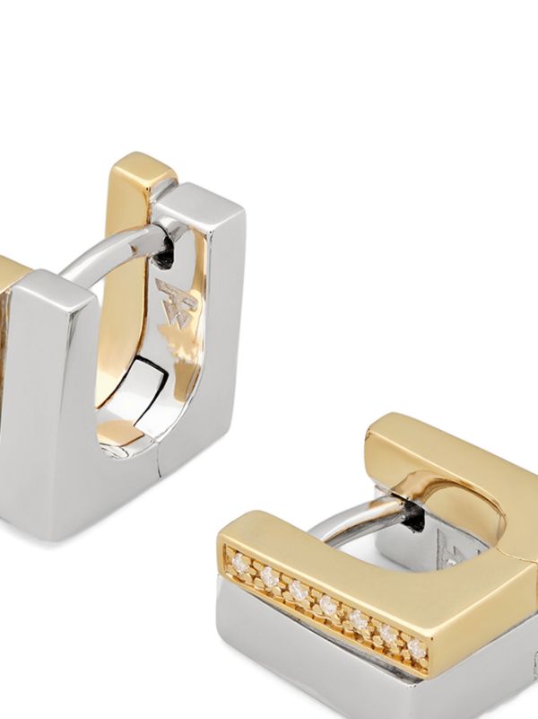 Browns Tom Wood Step Huggies Earrings | Browns Earrings