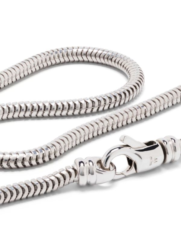 Browns Tom Wood Sterling Silver Chain Necklace | Browns Necklaces