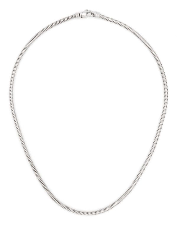 browns Tom Wood Sterling Silver Chain Necklace | Browns Necklaces