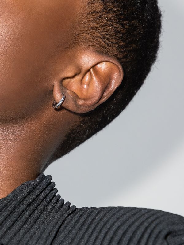 Browns Tom Wood Sterling Silver Classic Small Hoop Earrings | Browns Earrings