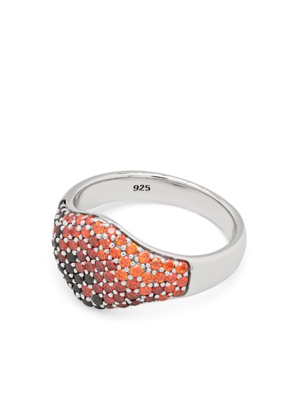 Browns Tom Wood Sterling Silver Cocktail Sunset Ring | Browns Rings
