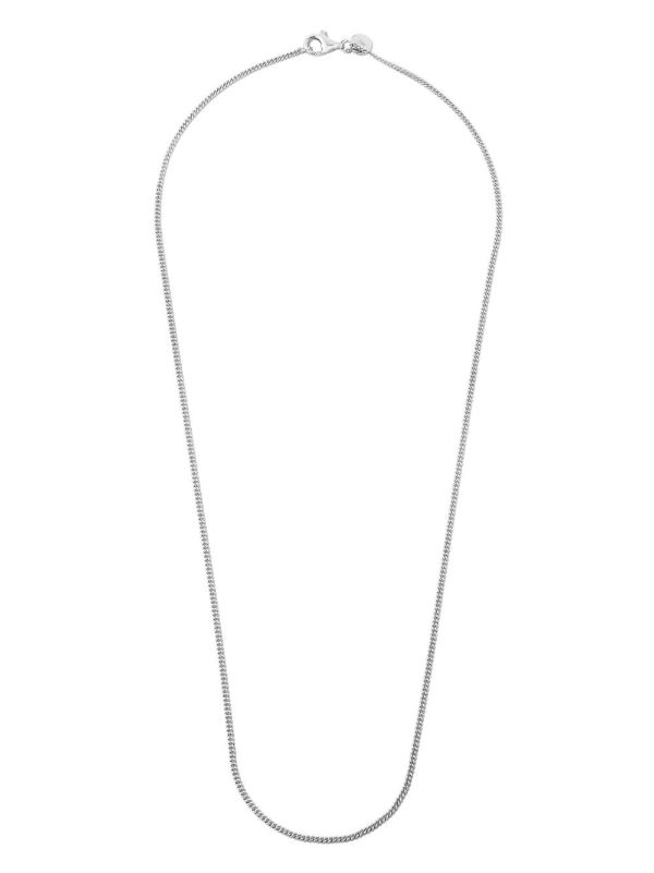 Browns Tom Wood Sterling Silver Curb Chain Slim Necklace | Browns Necklaces