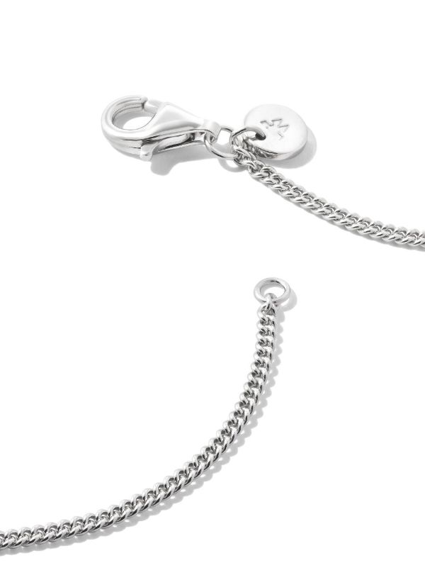 Browns Tom Wood Sterling Silver Curb Chain Slim Necklace | Browns Necklaces
