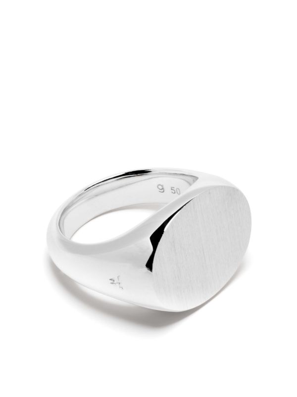 browns Tom Wood sterling silver Ivy Satin ring | Browns Rings