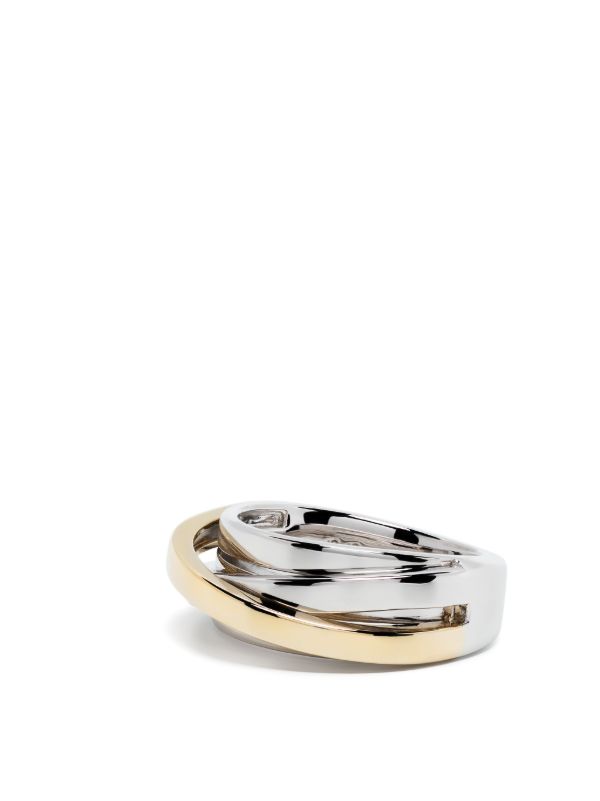 Browns Tom Wood Sterling Silver Orb Slim Duo Ring | Browns Rings