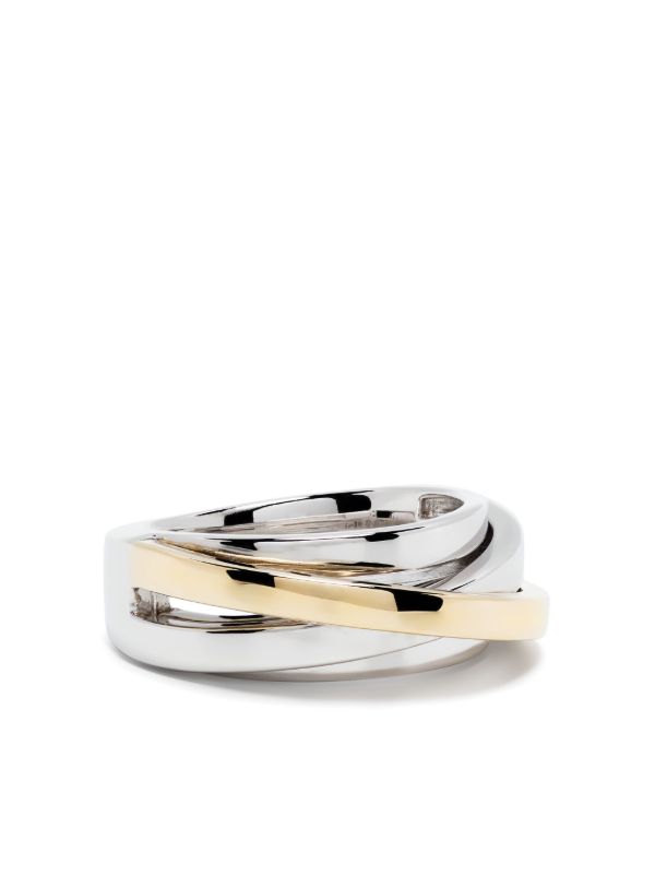 browns Tom Wood sterling silver Orb Slim Duo ring | Browns Rings