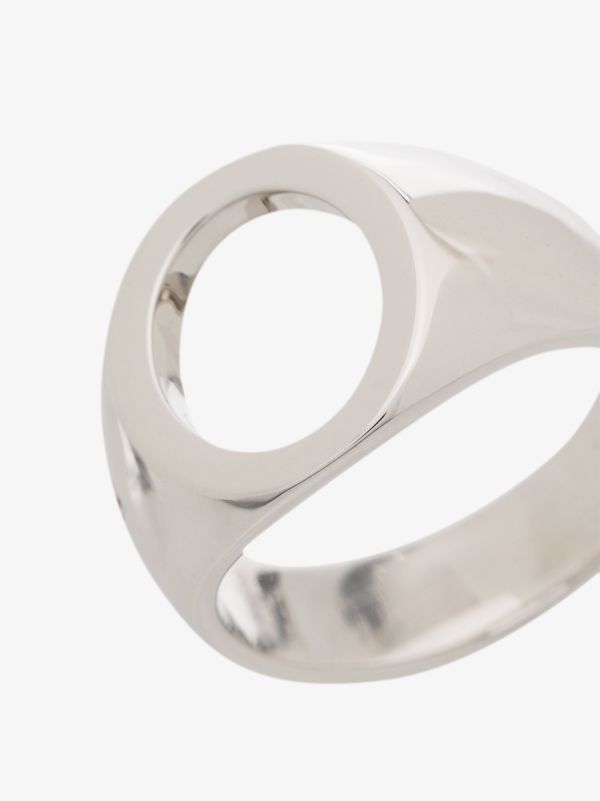 Browns Tom Wood Sterling Silver Oval Open Ring | Browns Rings