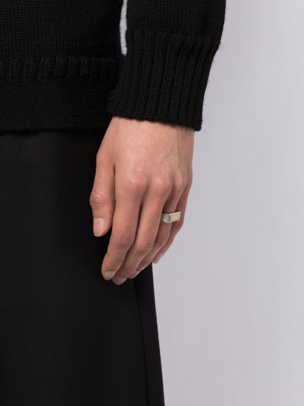 Browns Tom Wood Sterling Silver Peaky Ring | Browns Rings