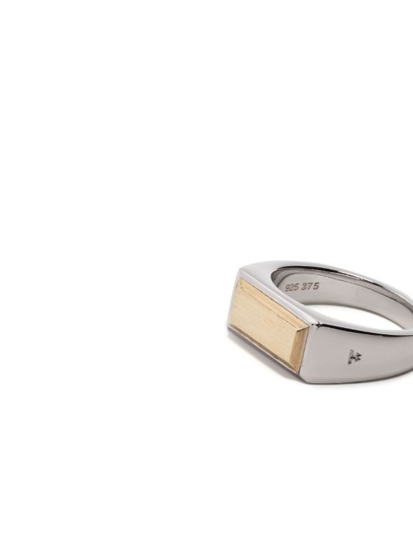 Browns Tom Wood Sterling Silver Peaky Ring | Browns Rings