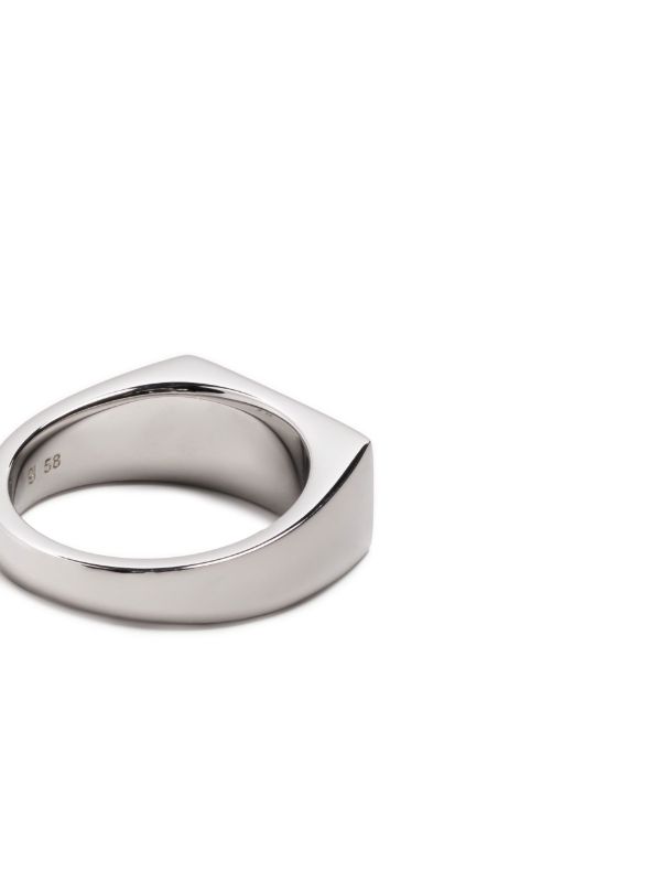 Browns Tom Wood Sterling Silver Peaky Ring | Browns Rings