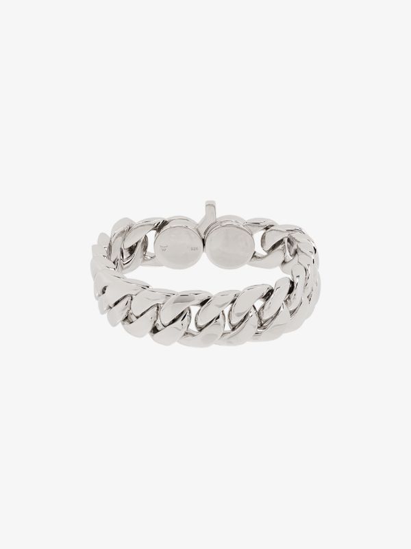 browns Tom Wood sterling silver Slim chain bracelet | Browns Bracelets