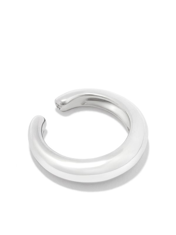browns Tom Wood Sterling Silver Slim Ear Cuff | Browns Earrings