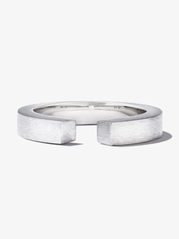 Browns Tom Wood Sterling Silver Split Ring | Browns Rings