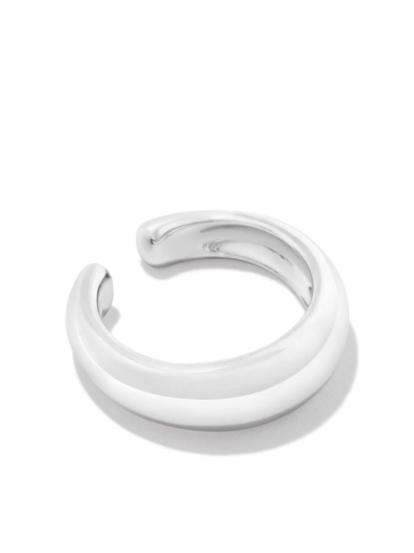 browns Tom Wood Sterling Silver Thick Ear Cuff | Browns Earrings