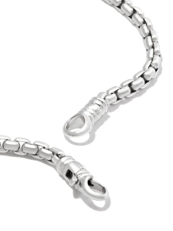 Browns Tom Wood Sterling Silver Venetian Single M Bracelet | Browns Bracelets