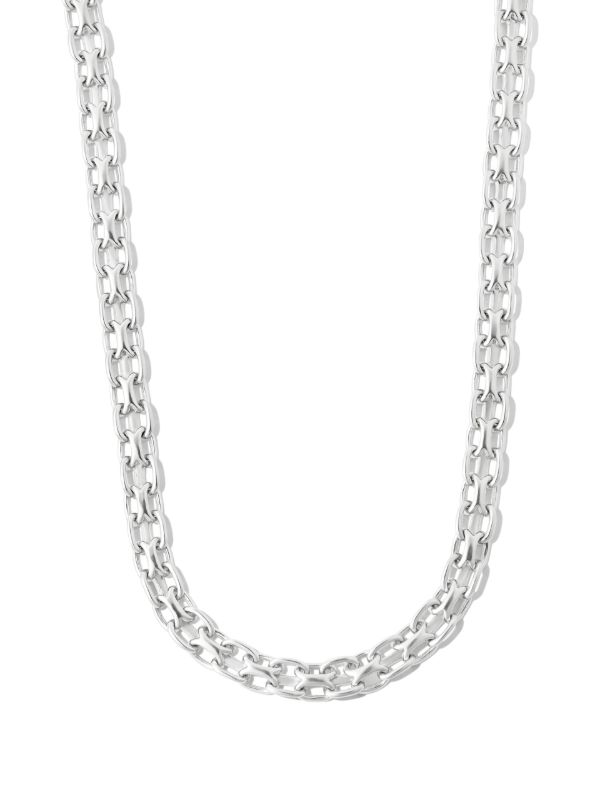 browns Tom Wood Sterling Silver Vintage Chain Necklace | Browns Necklaces