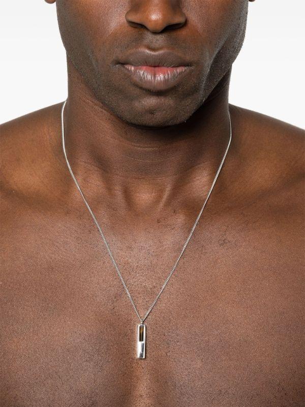 Browns Tom Wood Tiger Eye-Pendant Necklace | Browns Necklaces
