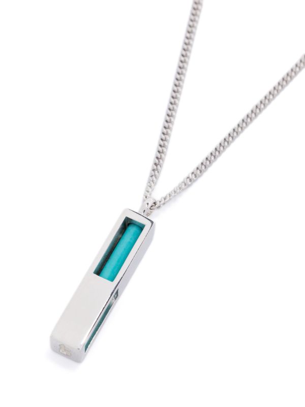 Browns Tom Wood Turquoise-Pendant Necklace | Browns Necklaces