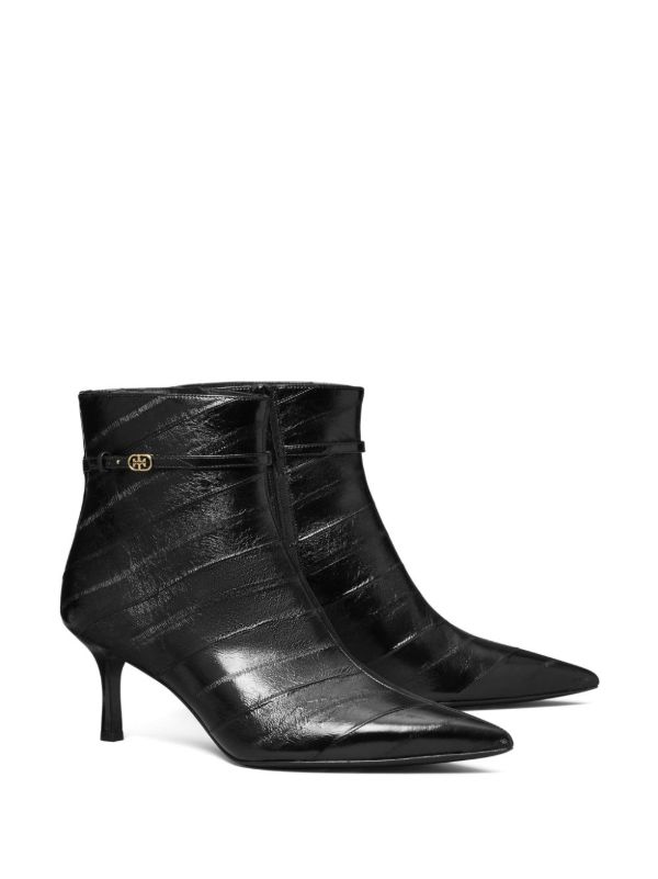 Browns Tory Burch 65mm Double T-Buckle Boots | Browns Boots