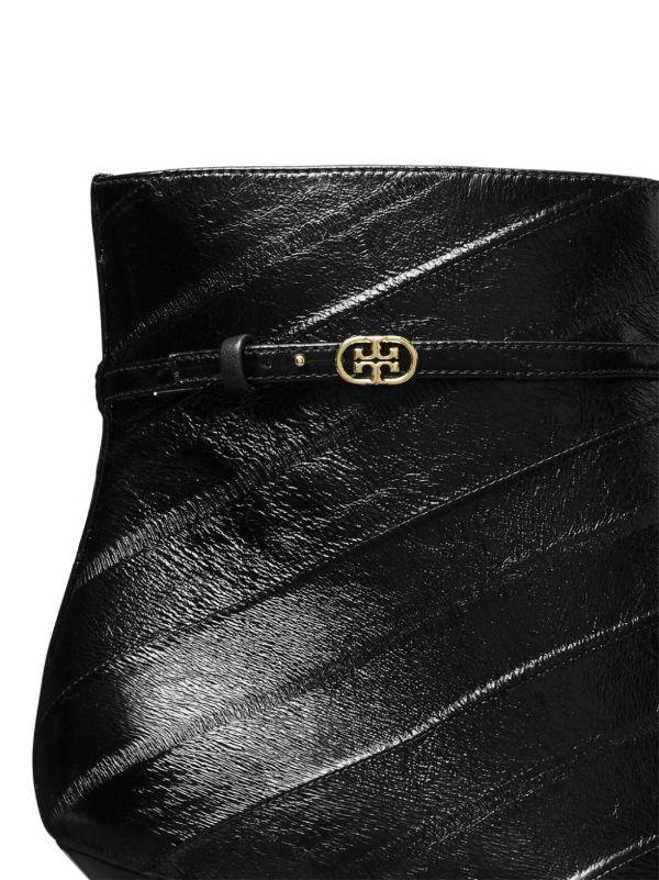Browns Tory Burch 65mm Double T-Buckle Boots | Browns Boots